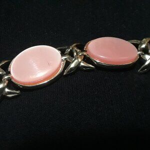 Pink Oval Bracelet